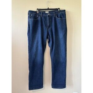 Weatherproof Vintage 1948 Fleece Lined Blue Jeans Straight Leg Denim 38x32